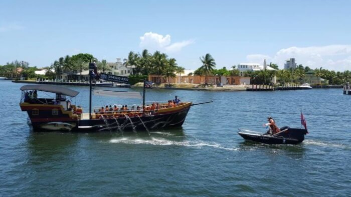 Photo of pirate ship at Bluefoot Pirate Adventures Fort Lauderdale