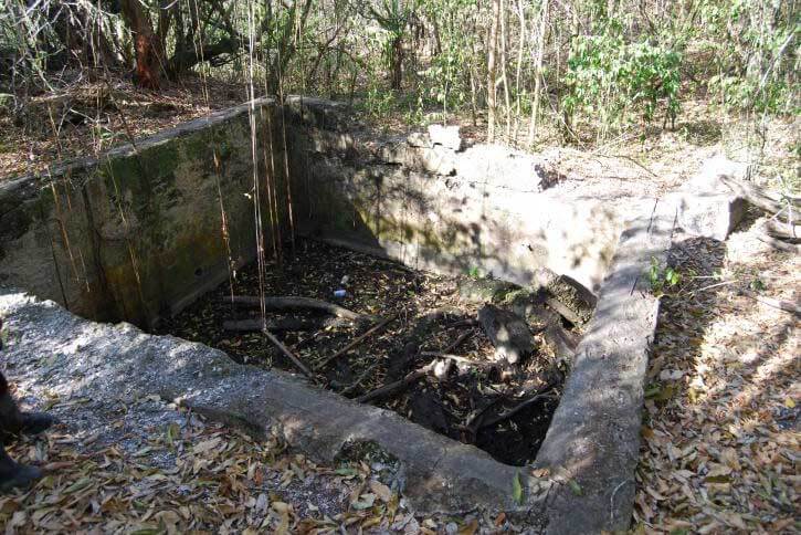 Mound Key Archaeological State Park Hole