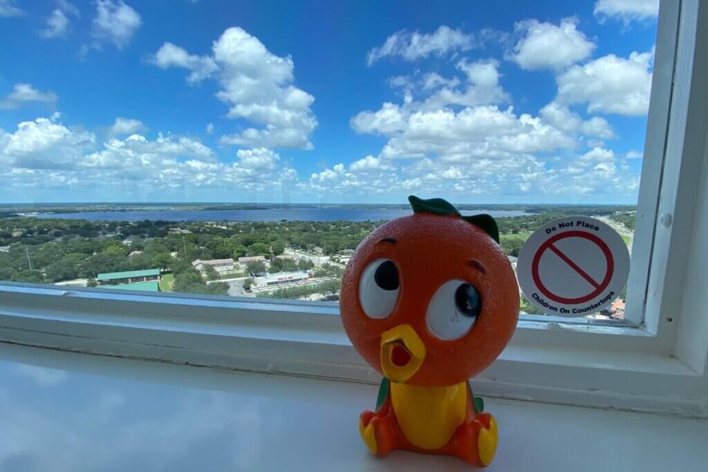 Orange Bird at Florida Citrus Tower 