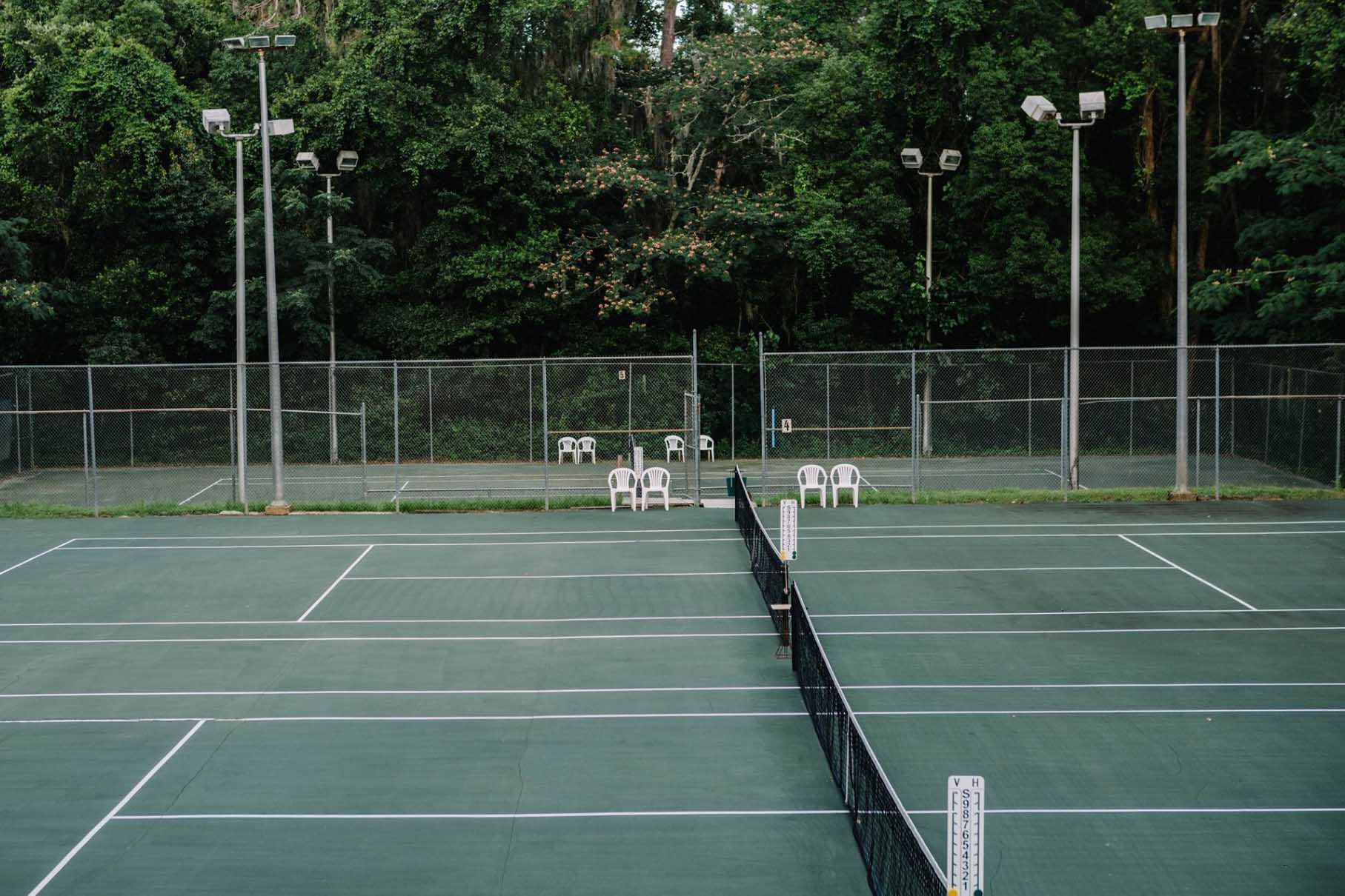 Tennis courts at Capital City Country Club