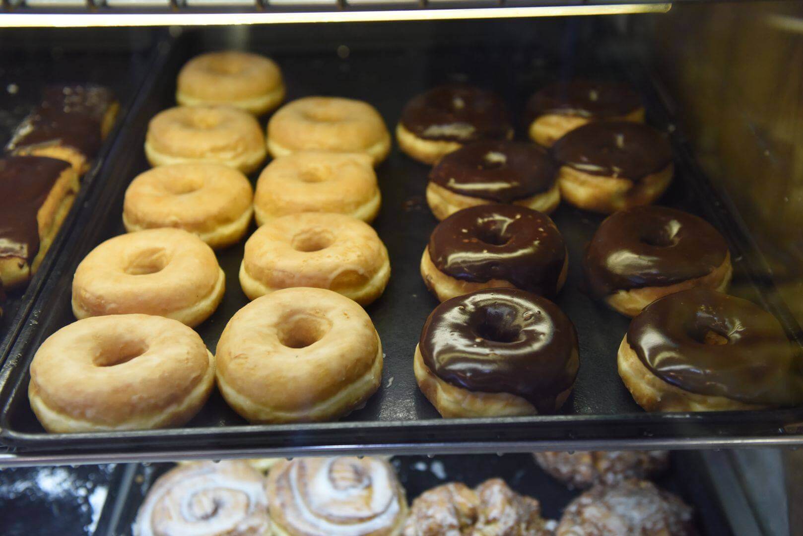 Donuts at Tasty Pastry Bakery in Tallahassee Florida. 