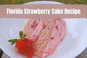 Florida Strawberry Cake Recipe