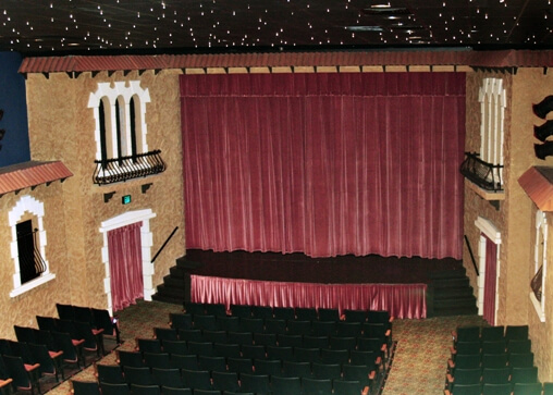 Inside of the Garden Theatre 