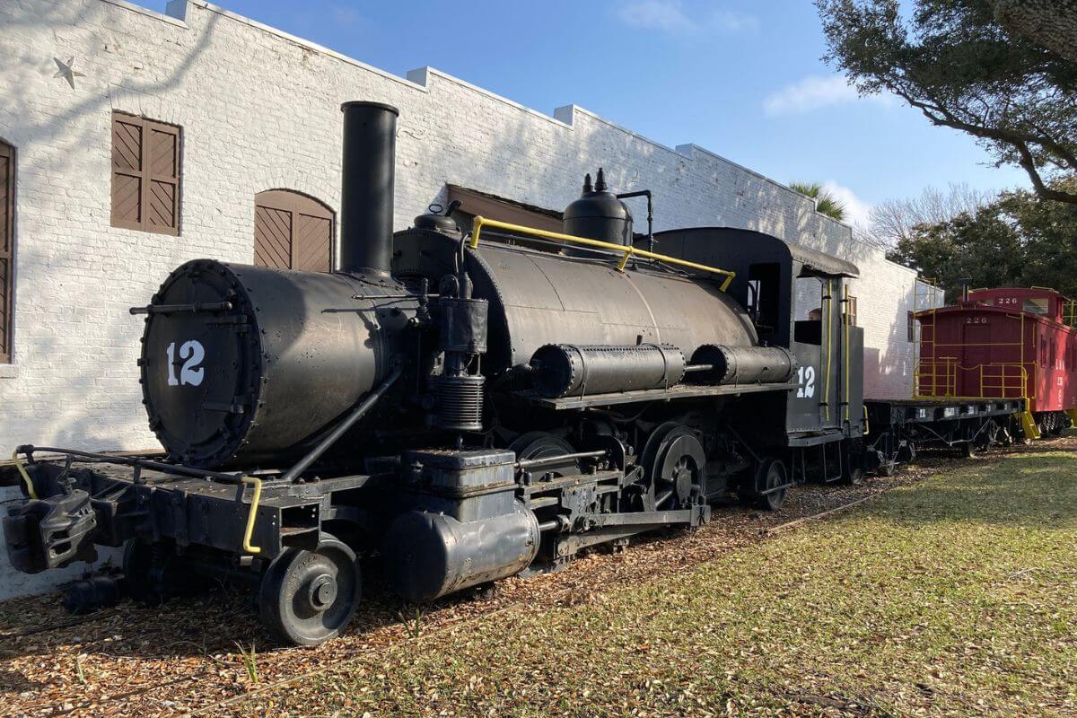 Pensacola Museum of History Train Display.