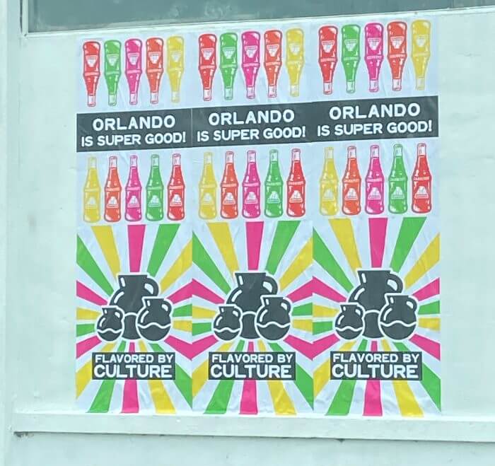Mural in Orlando. 
