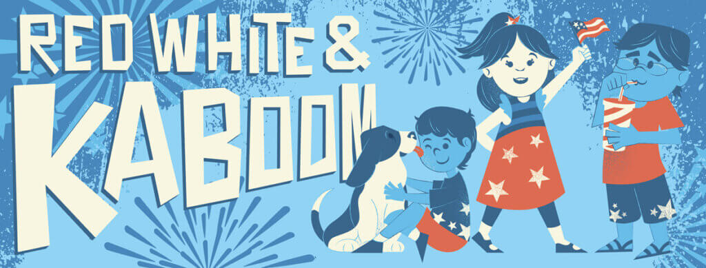Red white and kaboom