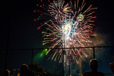 Photo of fireworks in Coral Springs