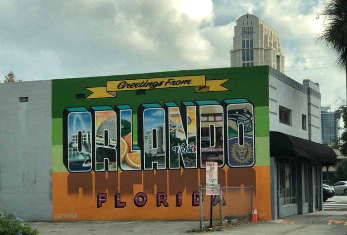 Photo of an Orlando mural
