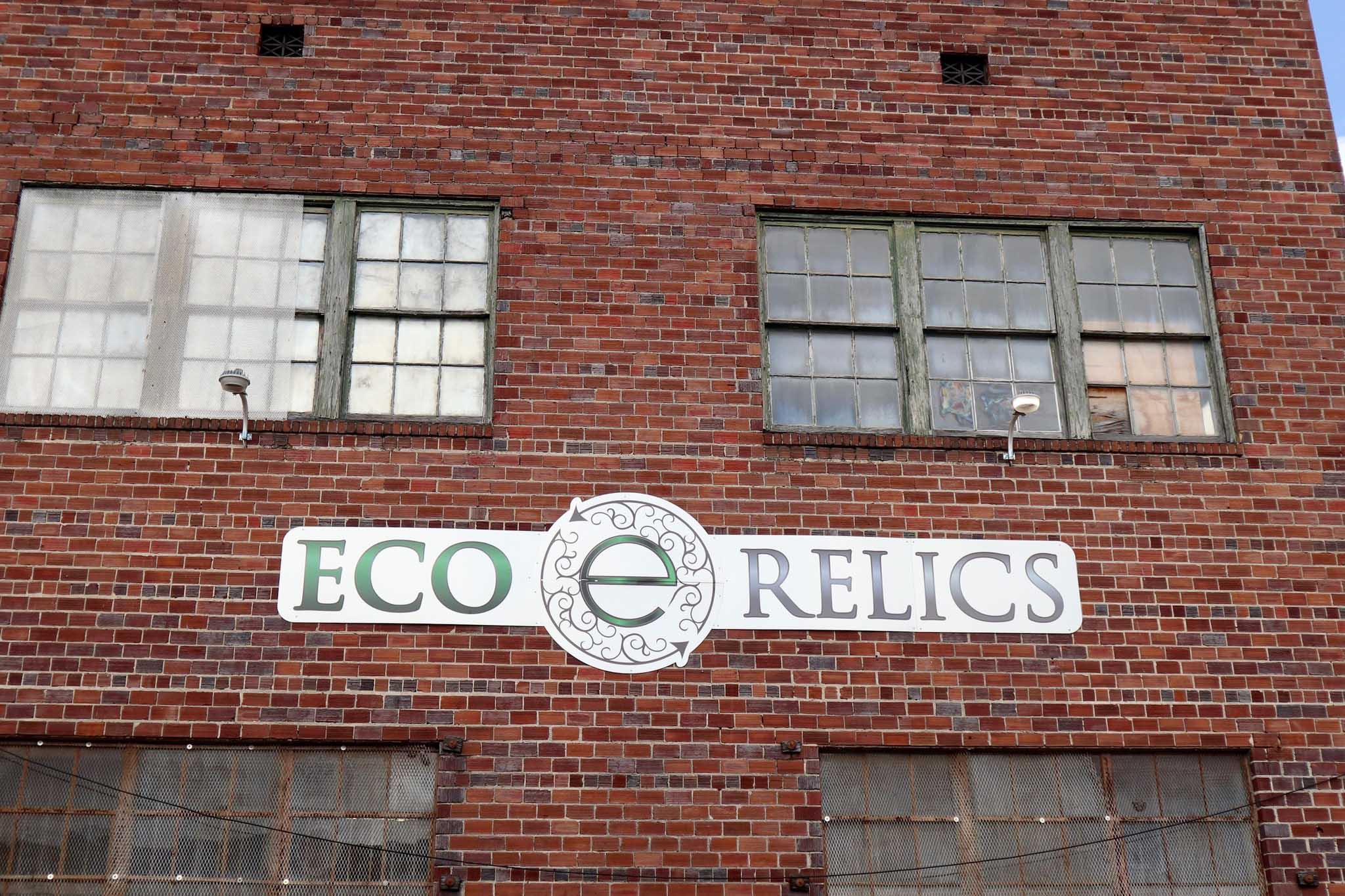 Eco Relics building exterior.