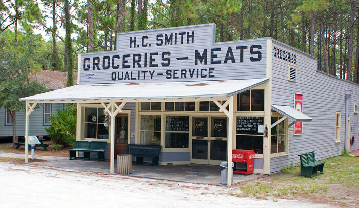 Photo of the HC Smith General Store in Heritage Village
