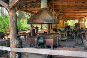 Photo of the Blacksmith at Heritage Village