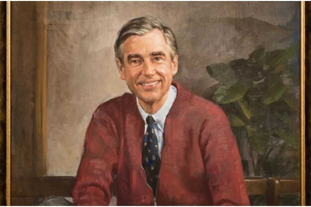 Photo of Mister Rogers Portrait at Rollins College