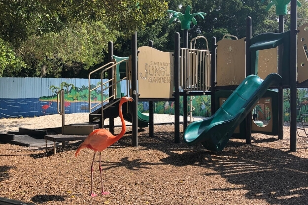 Playground at Sarasota Jungle Gardens