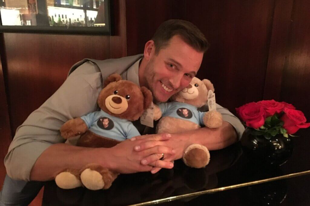 Soap Actor Eric Martsolf at Bears Who Care fundraiser in Orlando