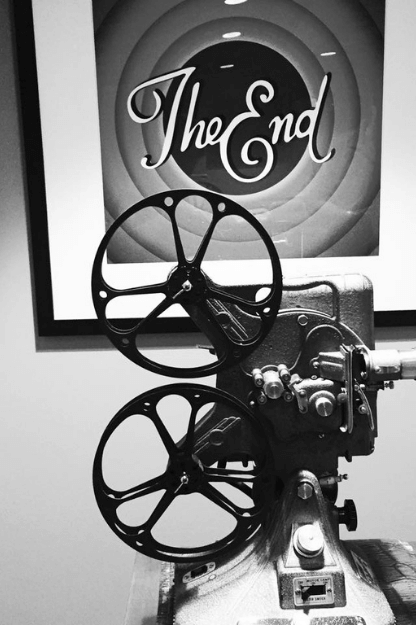 Photo of a film reel at the Valerie Theatre