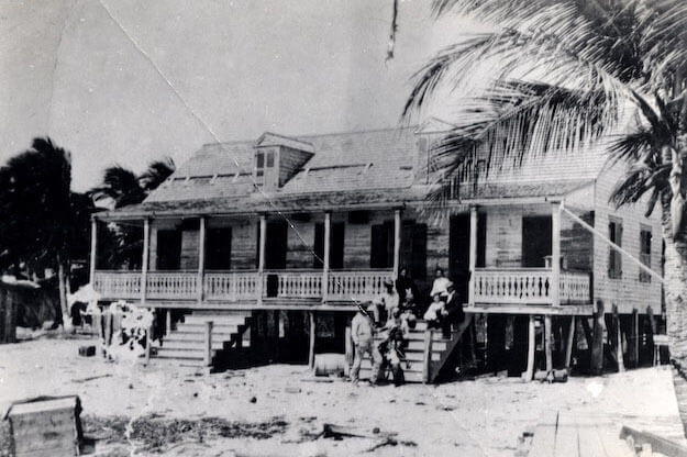 Vintage photo of the Florida Keys