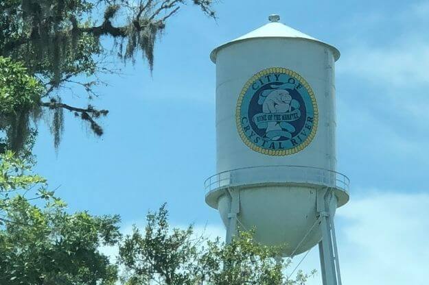 water tower in Crystal River