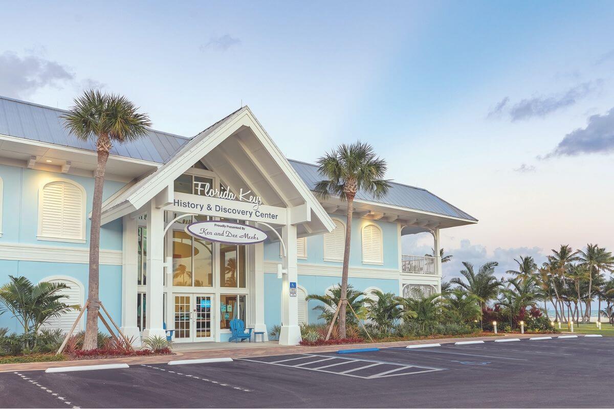 Florida Keys History and Discovery Center building exterior. 