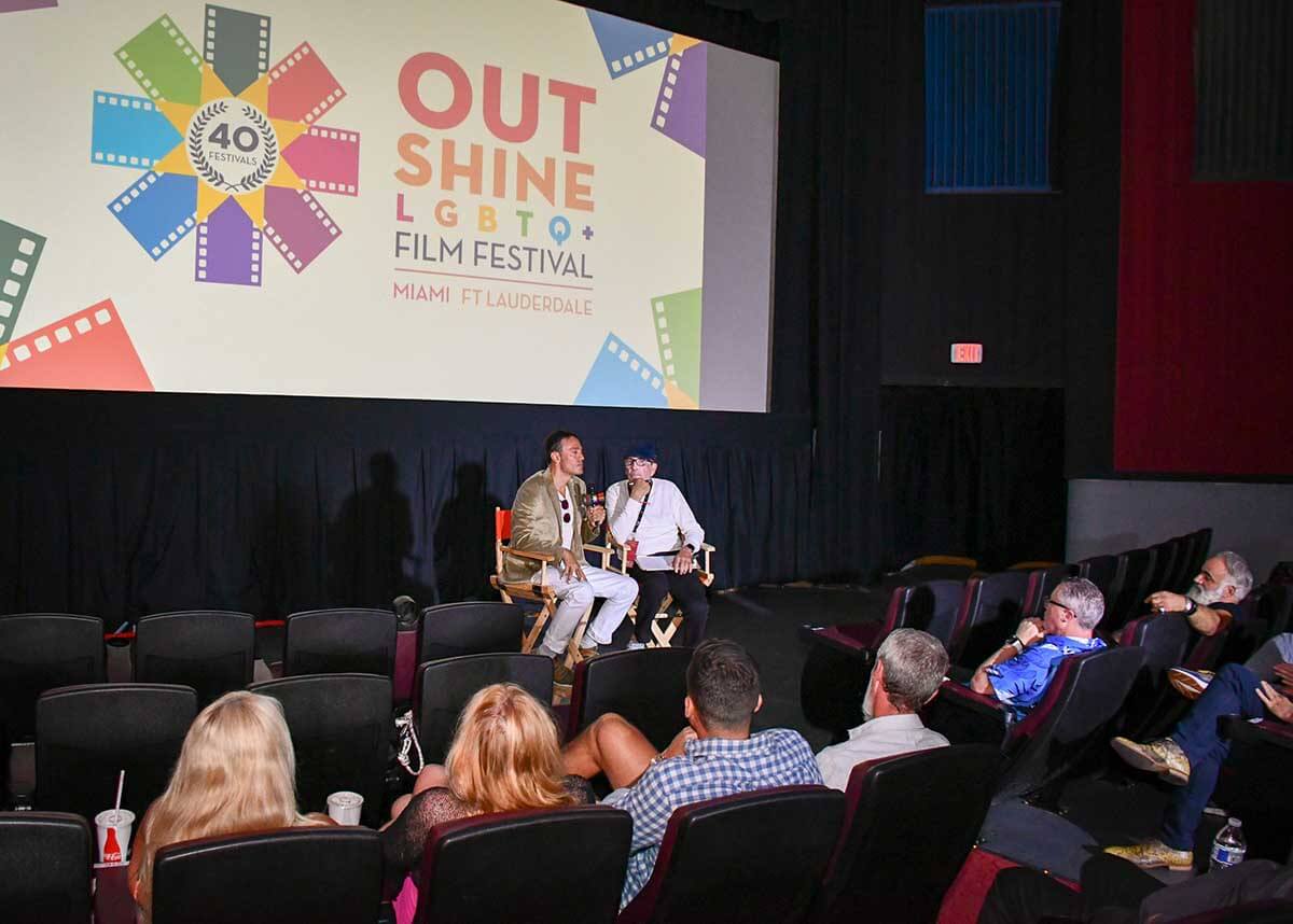 Outshine Film Festival audience