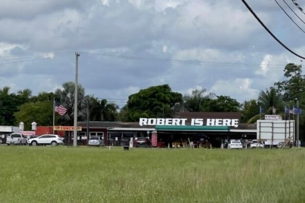 Photo of Robert is Here from distance 2021
