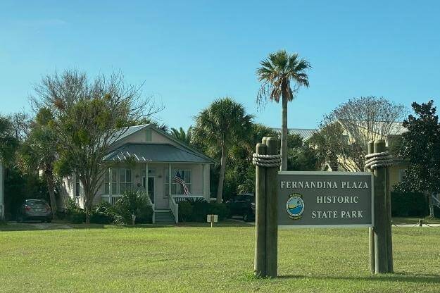 Fernandina Plaza Historic State Park on Amelia Island