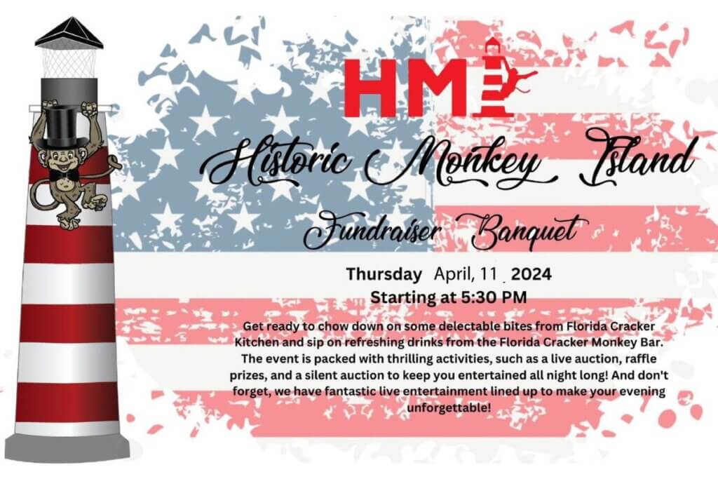Historic Monkey Island Fundraiser Banquet April 2024