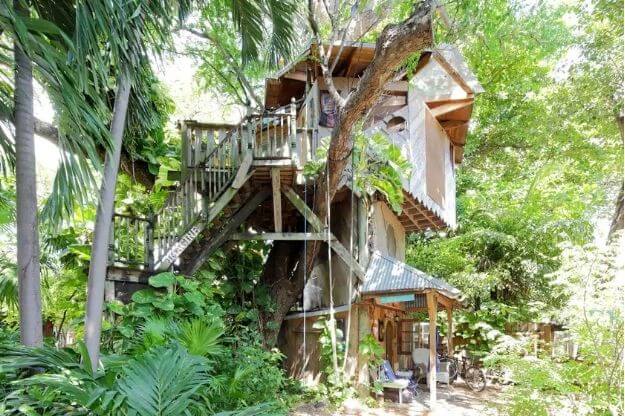 Treehouse AirBNB. 