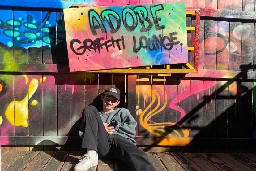 Adobe Graffiti Lounge Wall Art