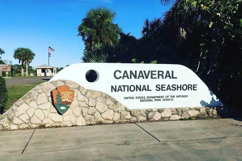 Canaveral National Seashore Sign