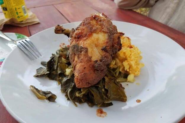 Fried chicken at Cottonmouth Southern Soul Kitchen.