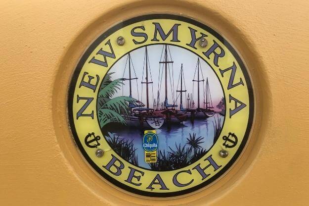 New Smyrna Beach sign