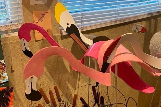 Village of the Arts Flamingos for Sale