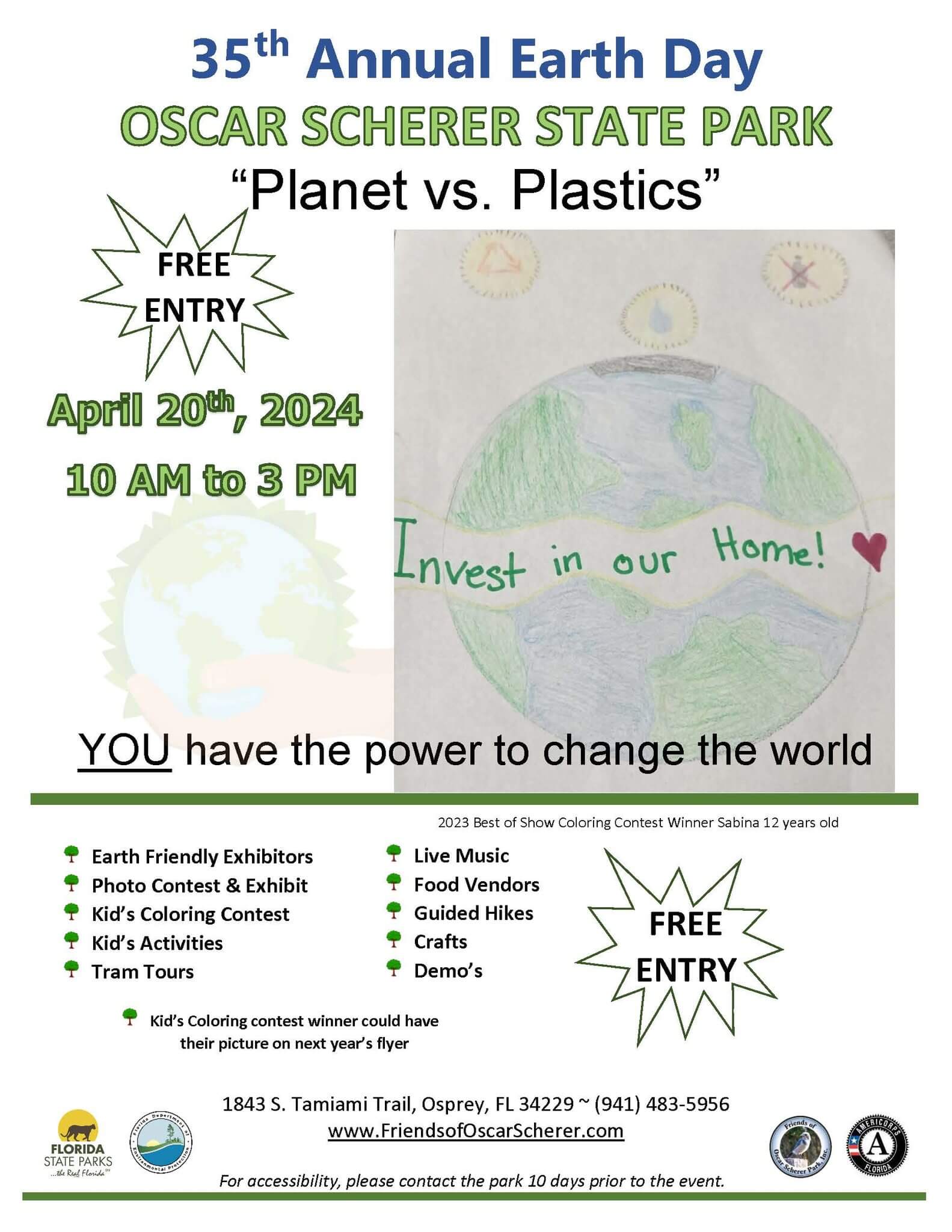 Earth Day Promotional Flyer