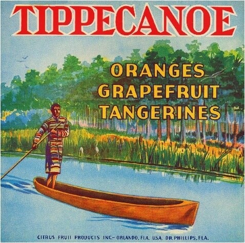 Tippecanoe Citrus Label. 