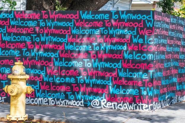 Welcome to Wynwood sign