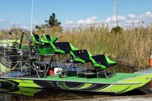 Photo of an airboat at West Palm Beach Airboat Ride