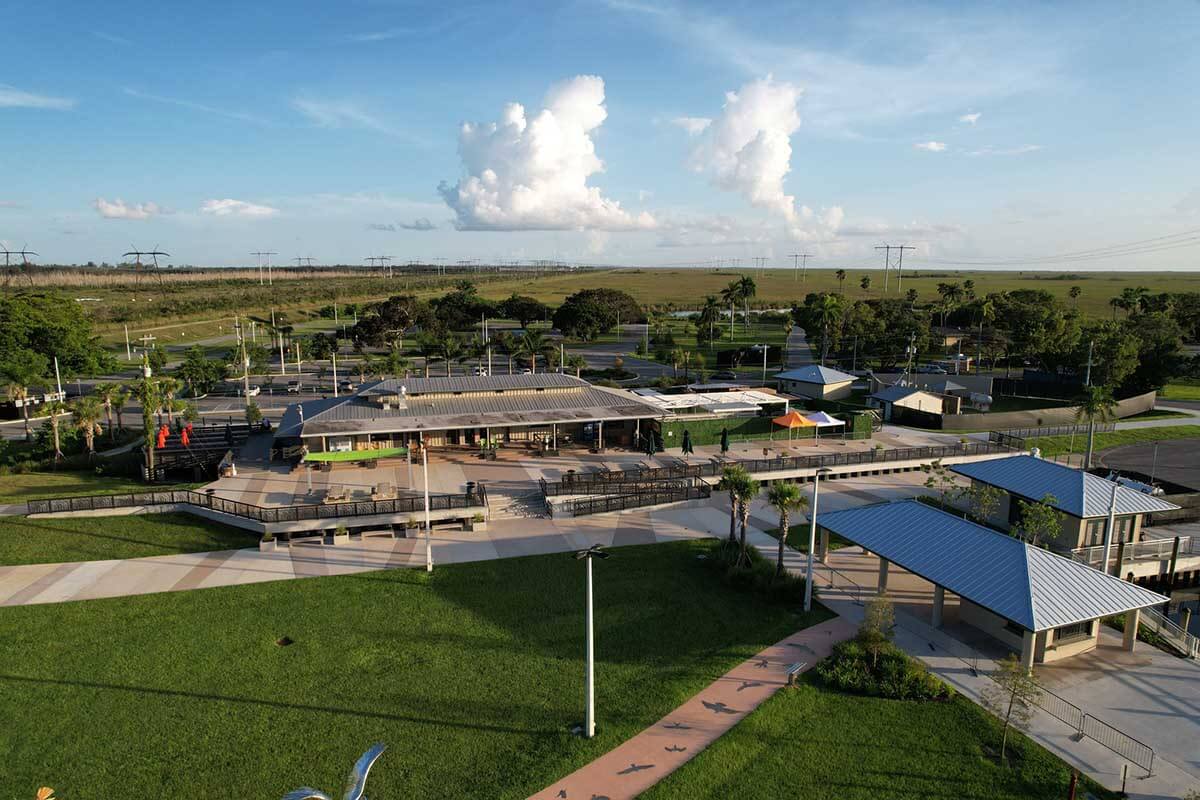Everglades Holiday Park aerial view