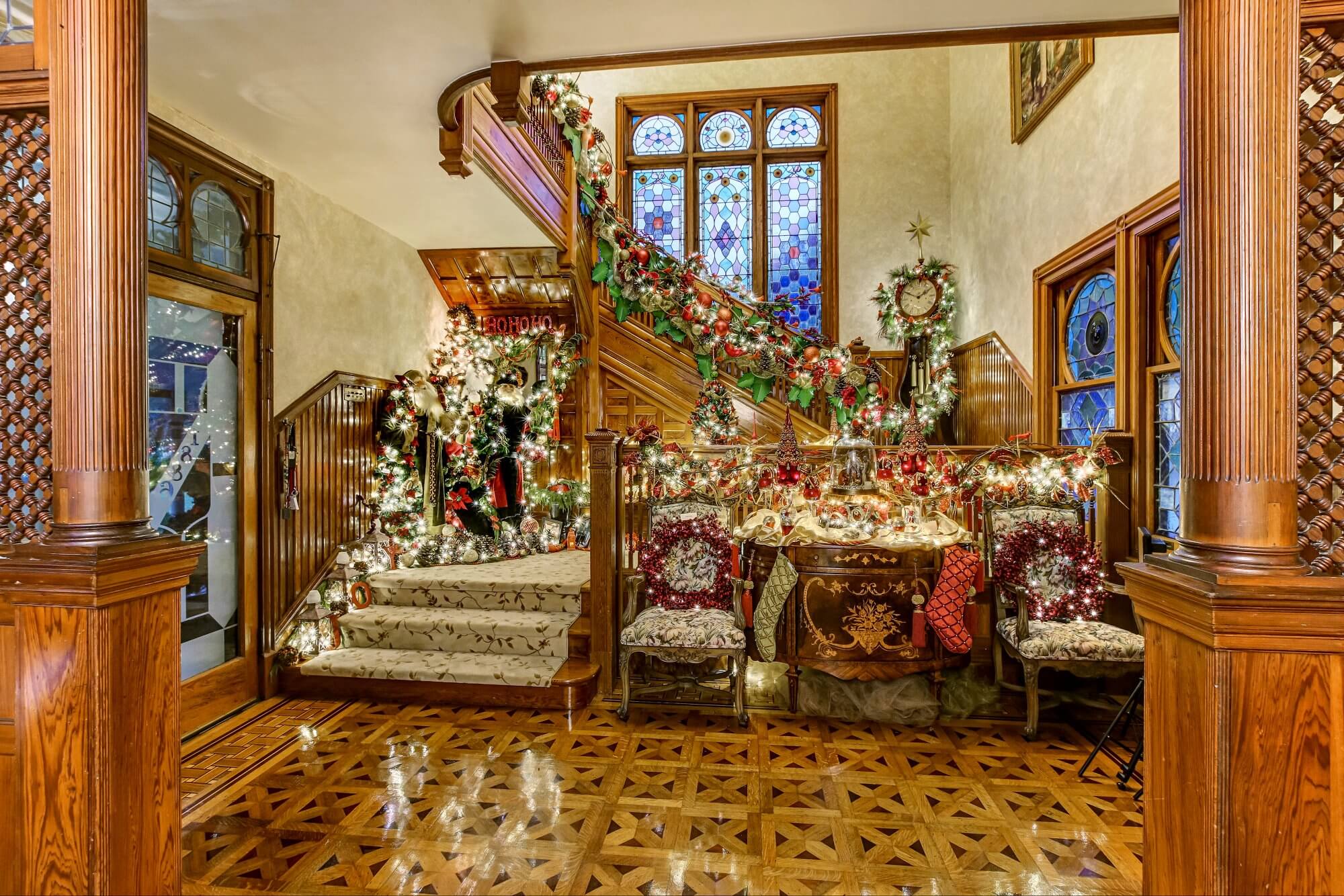Stetson Mansion Christmas.