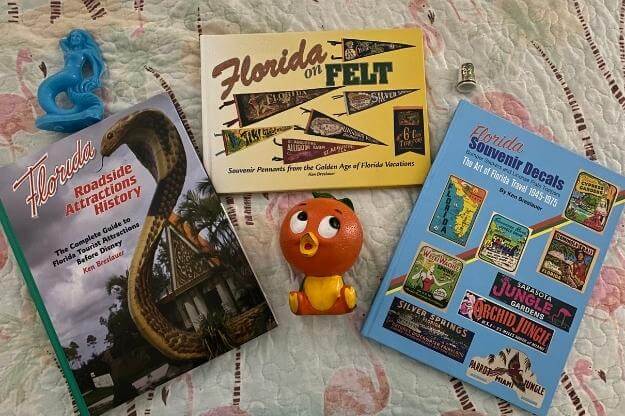 Three Books by Author and Floridania Founder Ken Breslauer.