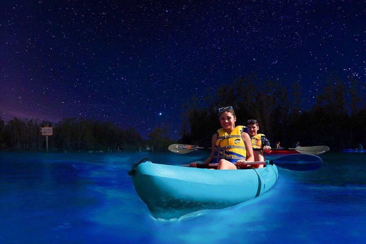 Bioluminescent Kayaking in Florida from Florida Space Coast