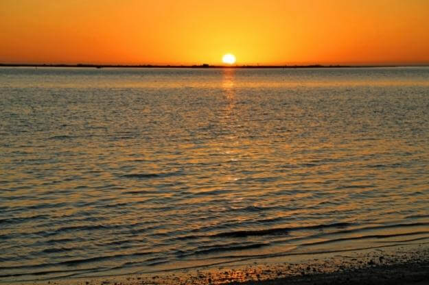 Photo of Caladesi Island at sunset
