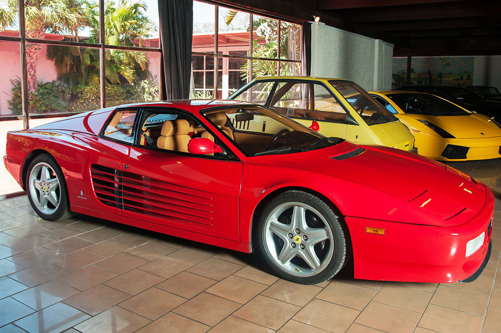 Ferrari 512 TR Testarossa at Sarasota Car Museum