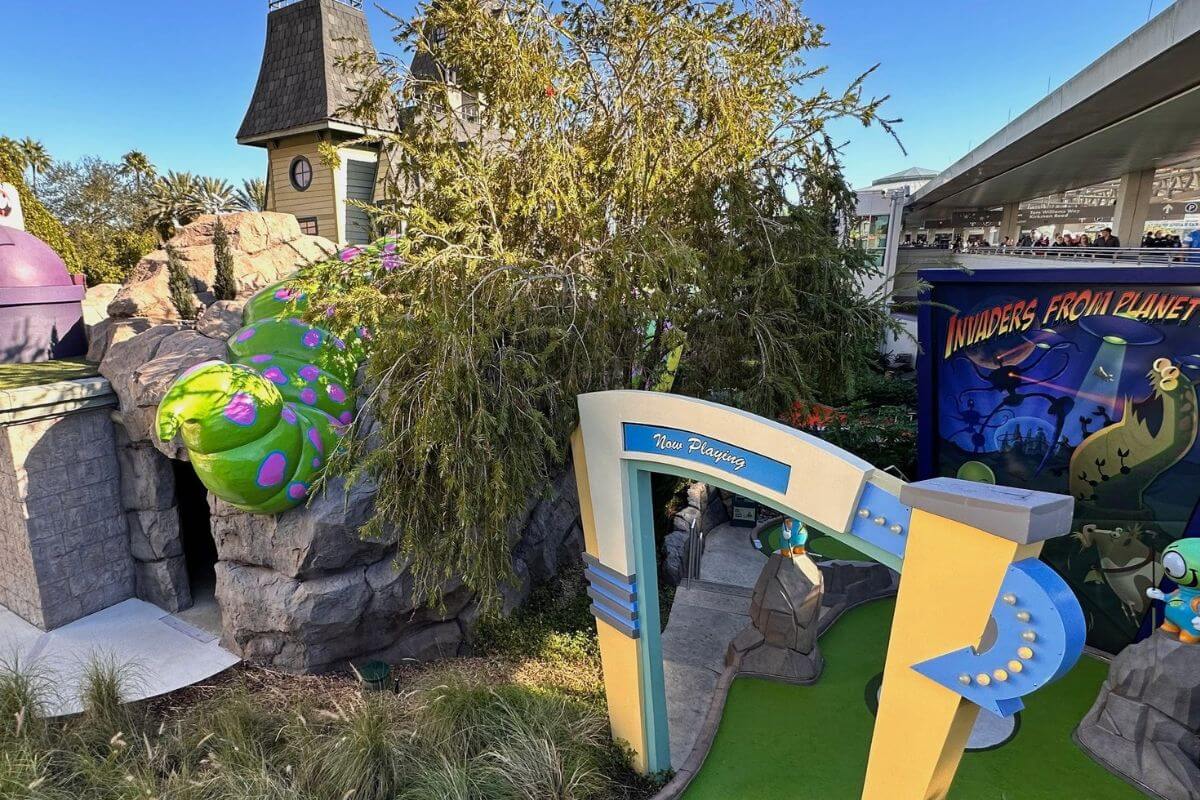 Invaders from Planet Putt mini golf course