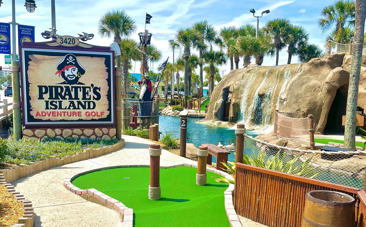 Pirate's Island Adventure Golf of Daytona Beach Shores Florida
