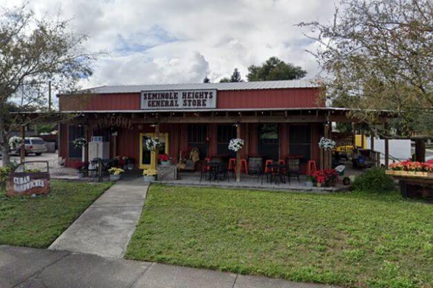 front exterior of Seminole Heights store