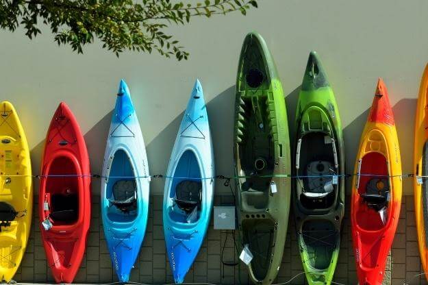 Colorful kayaks part of 2022 Florida Freedom Week