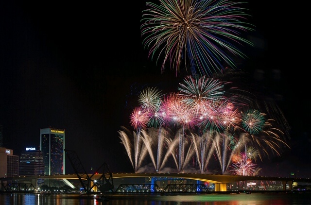 fireworks of Jacksonville