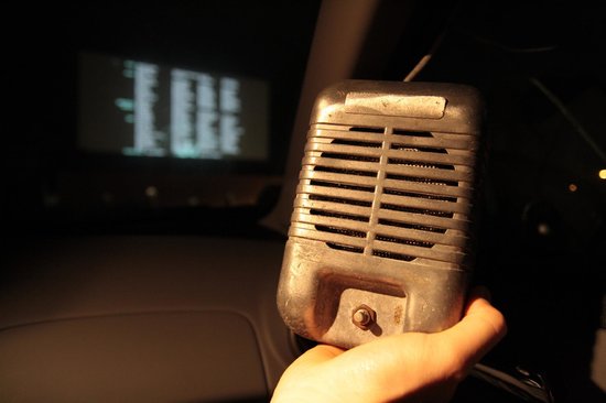 Speaker at the Drive-In.