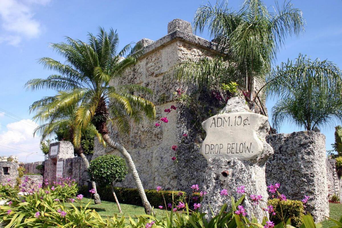 Coral Castle in Homestead