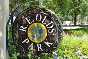 Oldsmar R.E. Olds Park sign featured photo